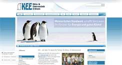 Desktop Screenshot of kee-klima.de